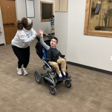 Broomfield 2023 vol with child in wheelchair